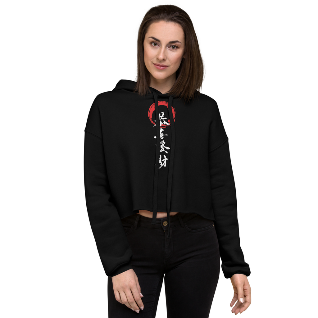 Nightbird Cropped Hoodie