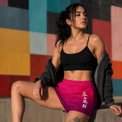 Athletic Shorts in Tokyo Afterglow
