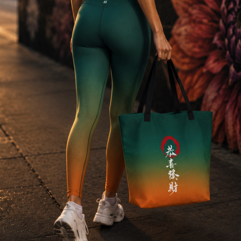Yoga Leggings in Verdant Ember
