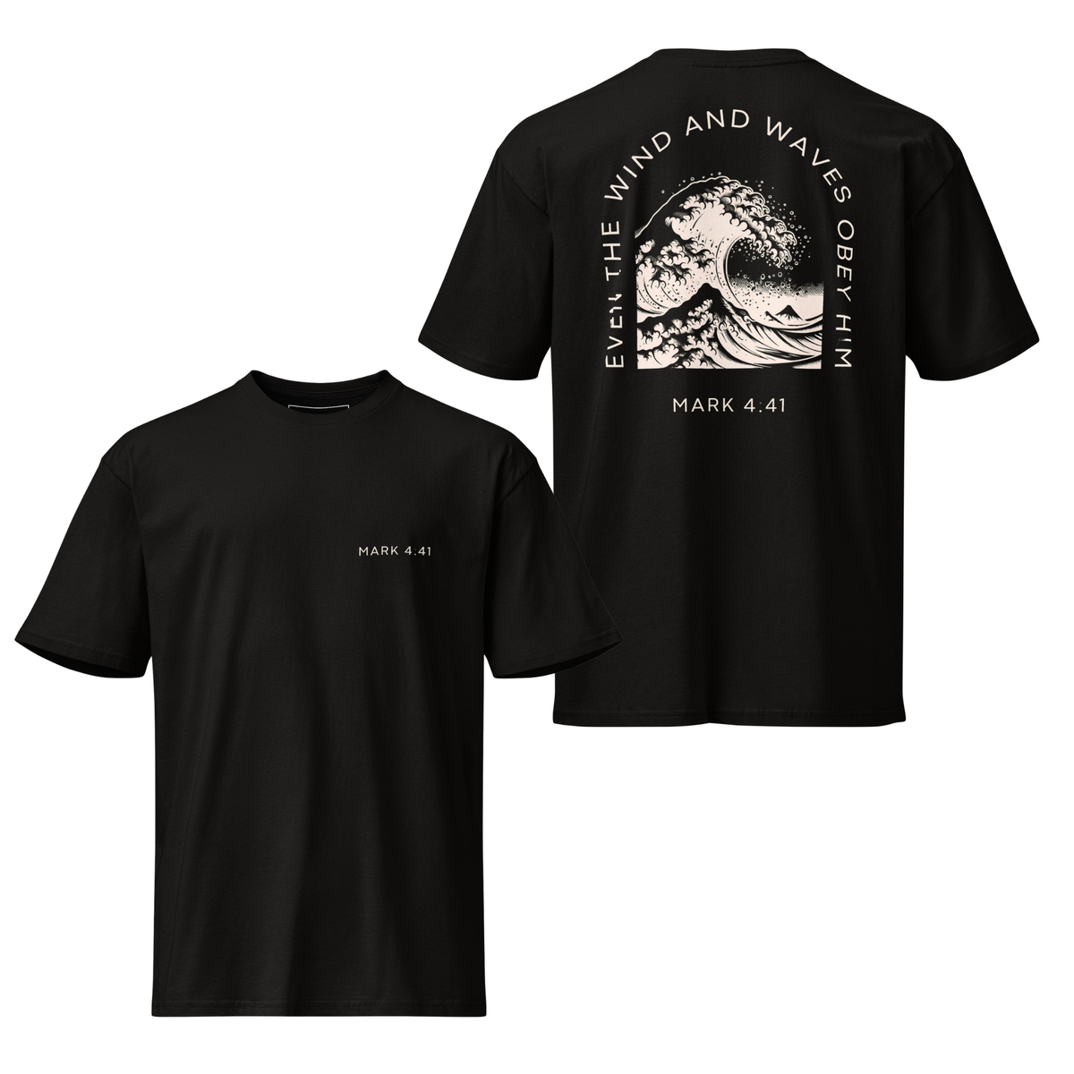 Obey Him Understated Cotton Tee