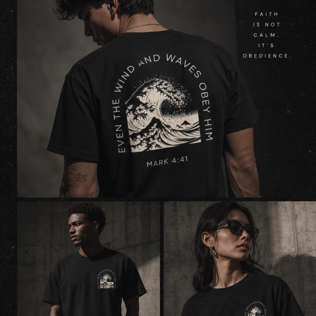 Obey Him Bold Cotton Tee