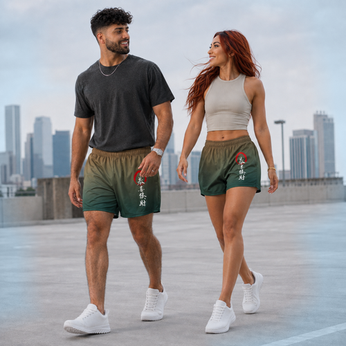 Athletic Shorts in Verdant Ember