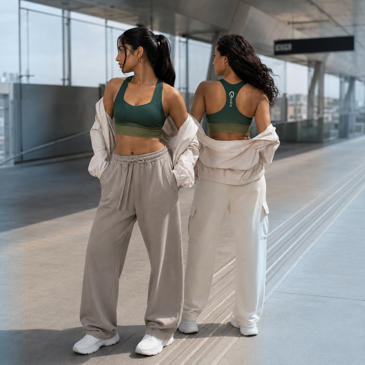 Bra Top in Verdant Ember