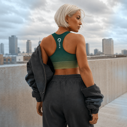 Bra Top in Verdant Ember