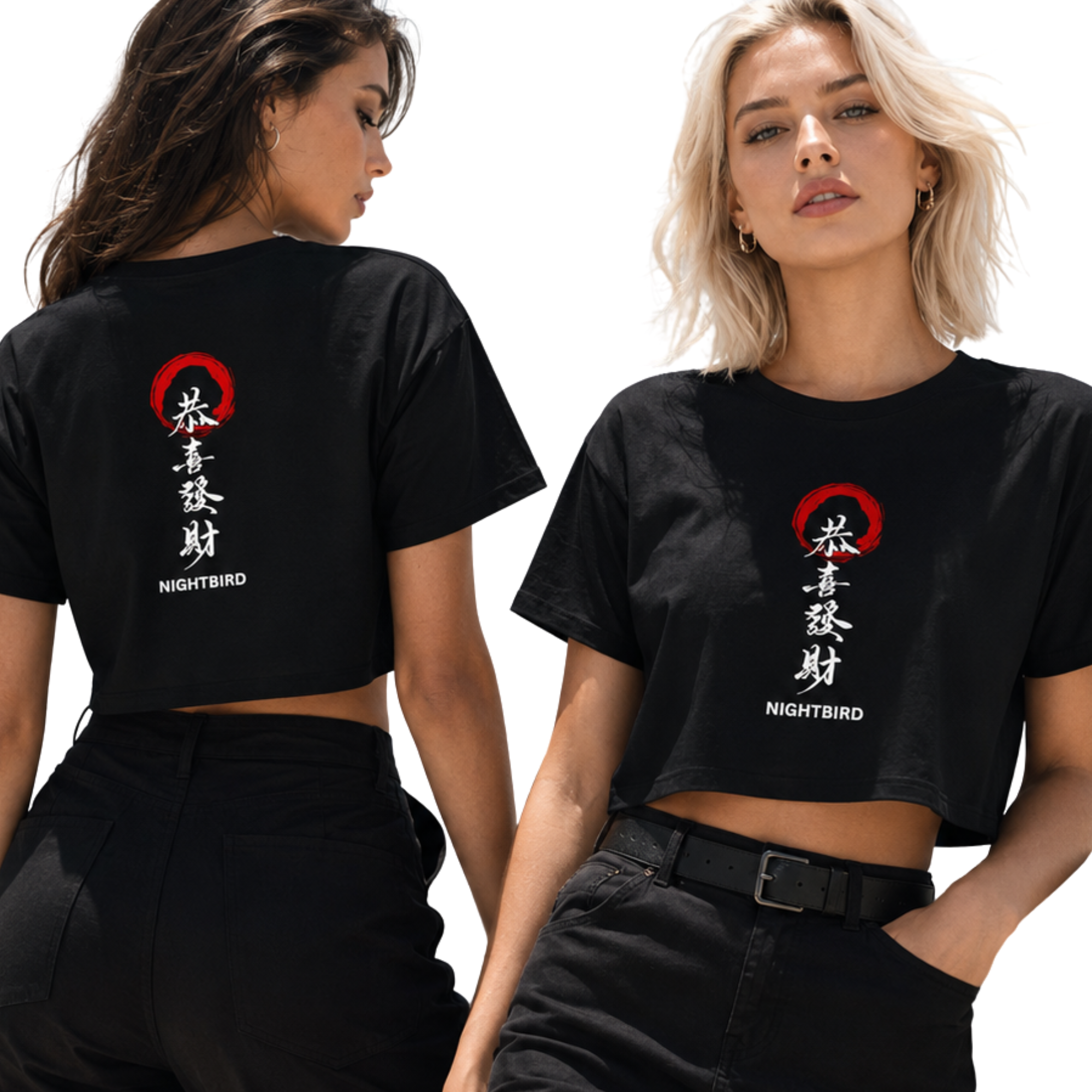 Rising Sun Cropped Tee