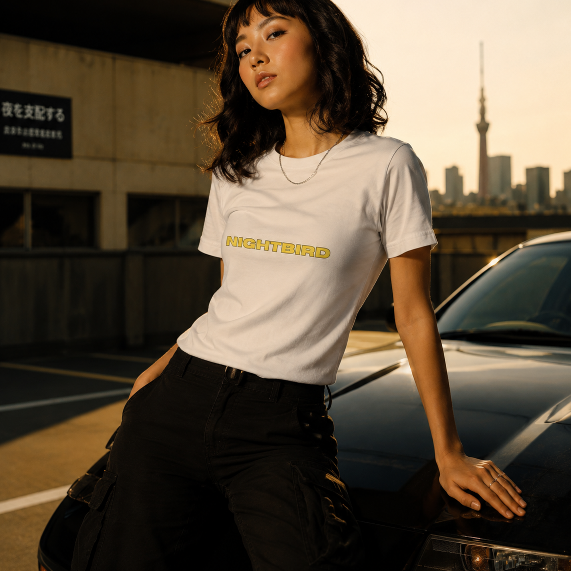 Nightbird Letter Tee