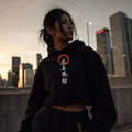 Nightbird Cropped Hoodie