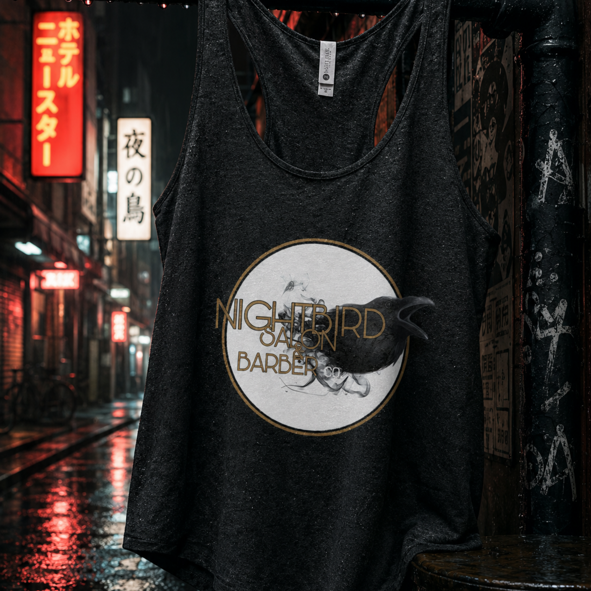 Nightbird Classic Racerback Tank