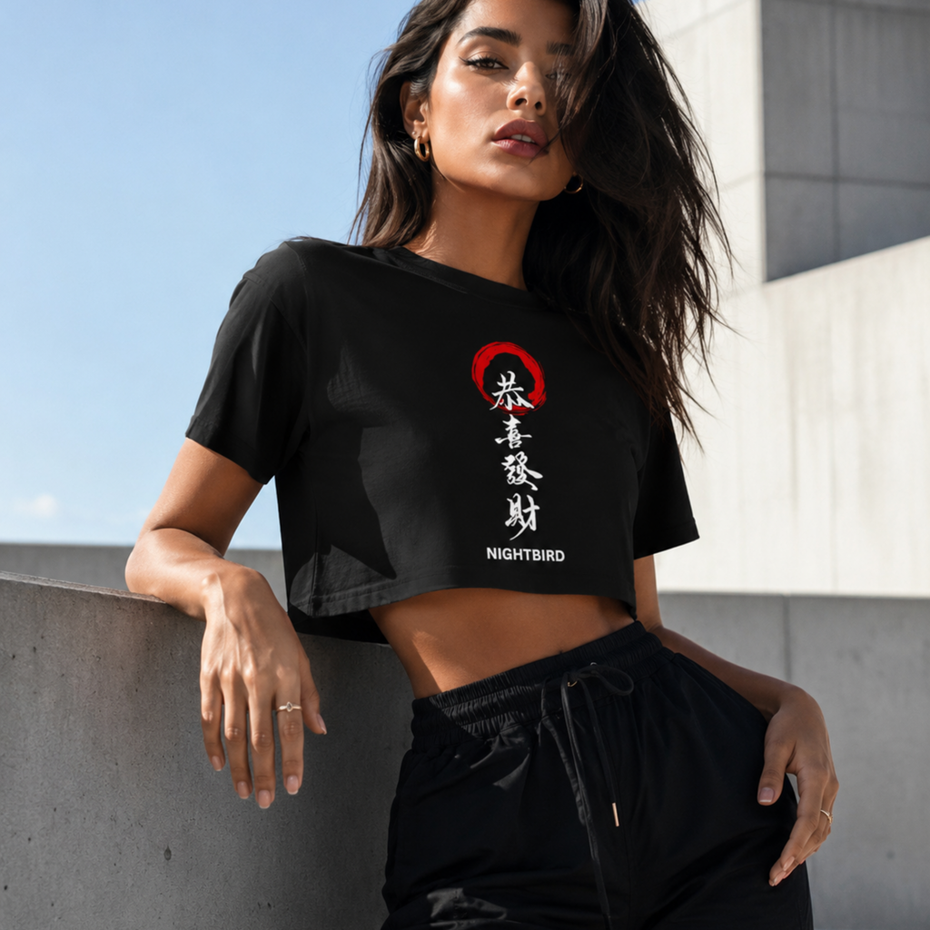 Rising Sun Cropped Tee