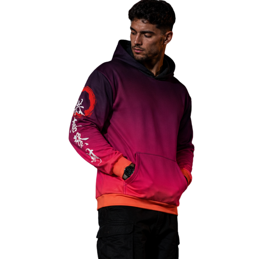 Hoodie in Tokyo Afterglow