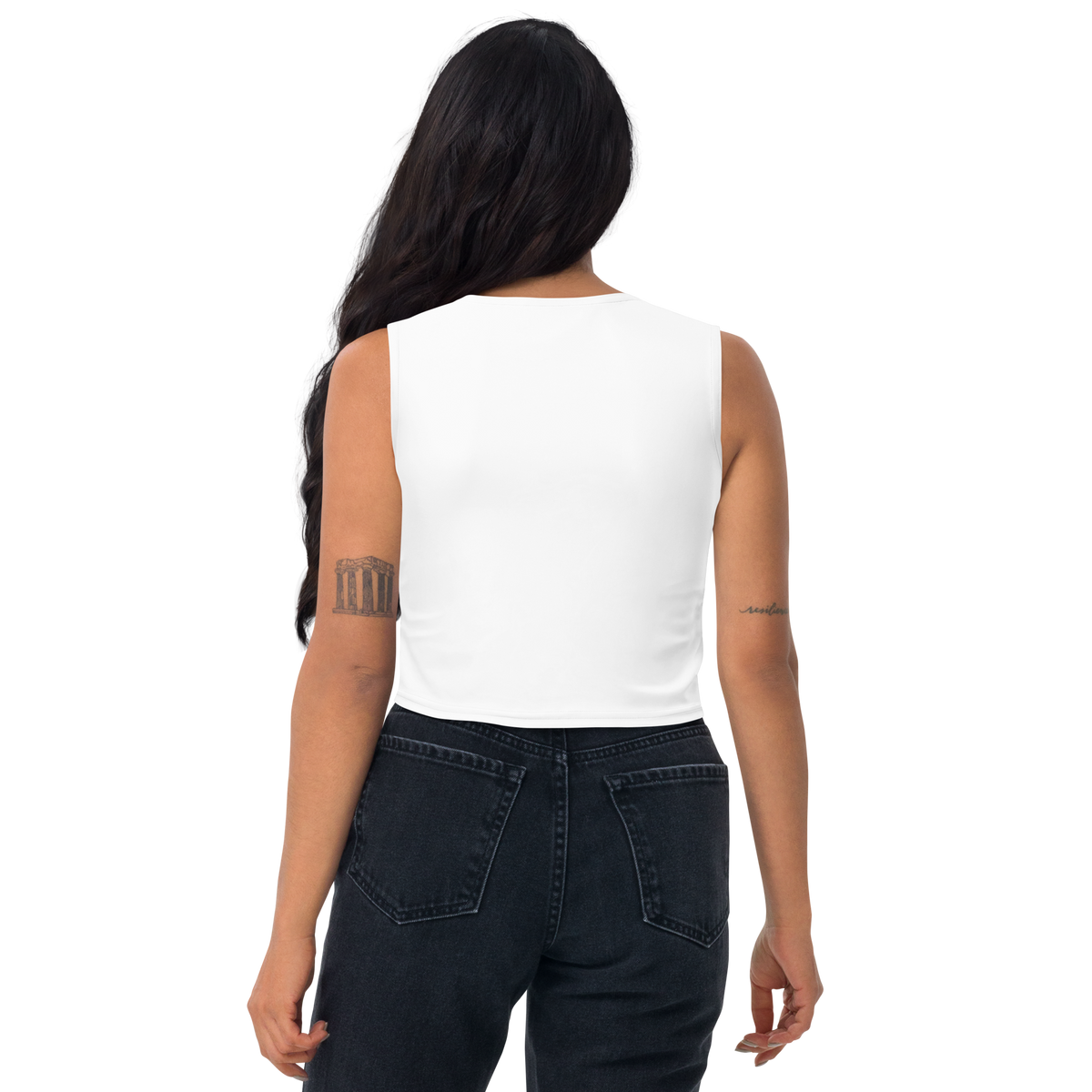 Nightbird Letter Cropped Tank