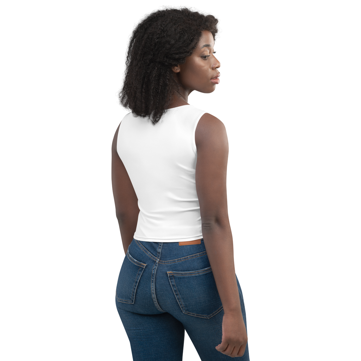 Nightbird Letter Cropped Tank