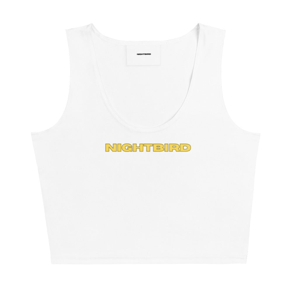 Nightbird Letter Cropped Tank