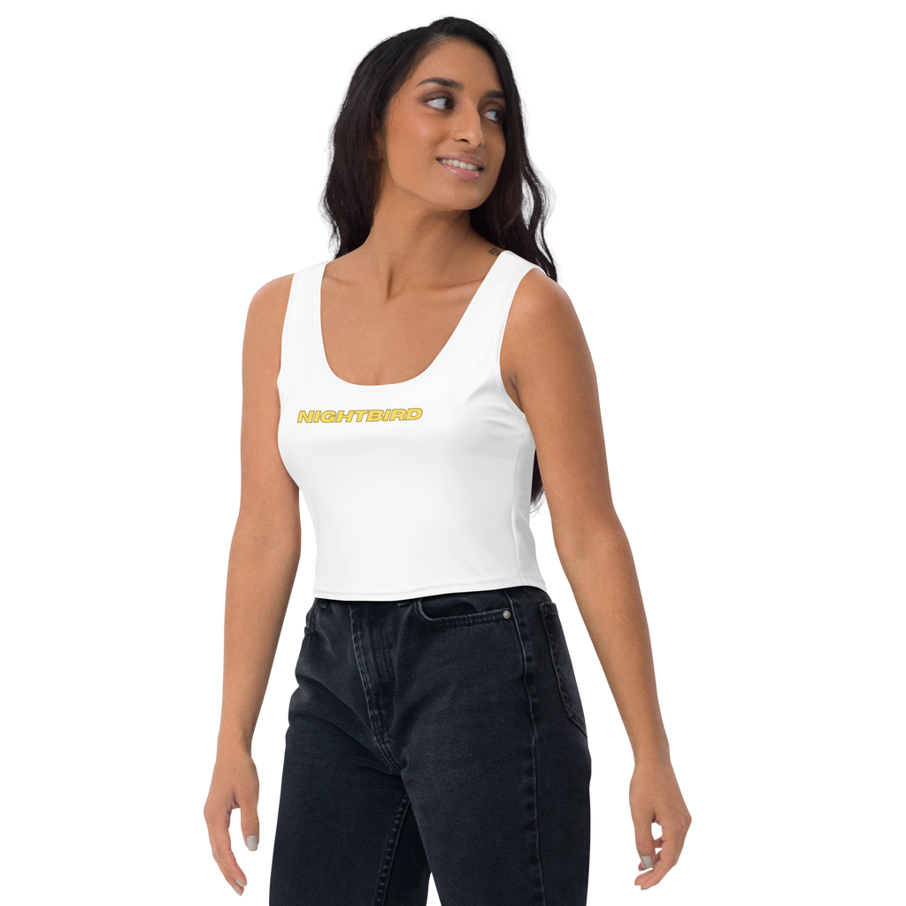 Nightbird Letter Cropped Tank