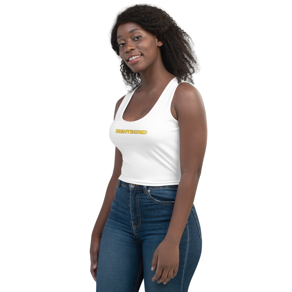 Nightbird Letter Cropped Tank