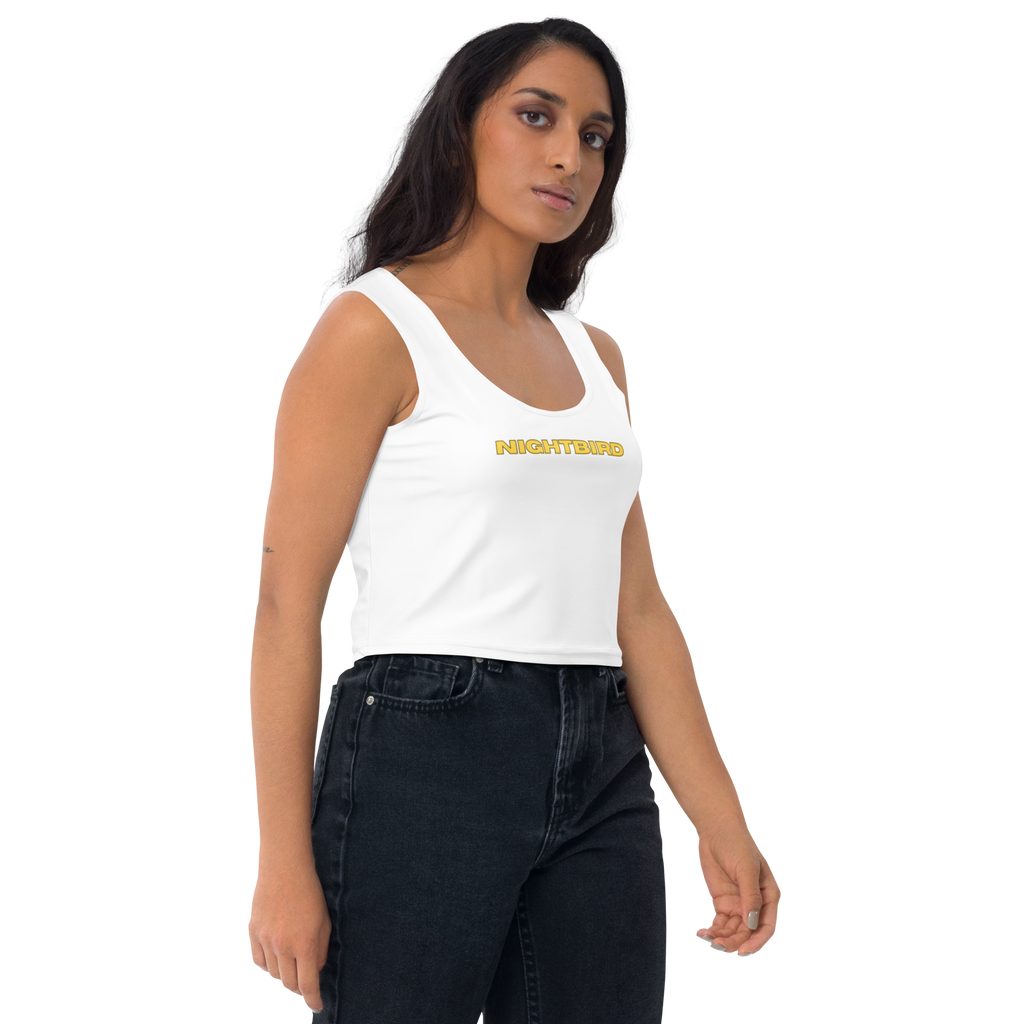 Nightbird Letter Cropped Tank