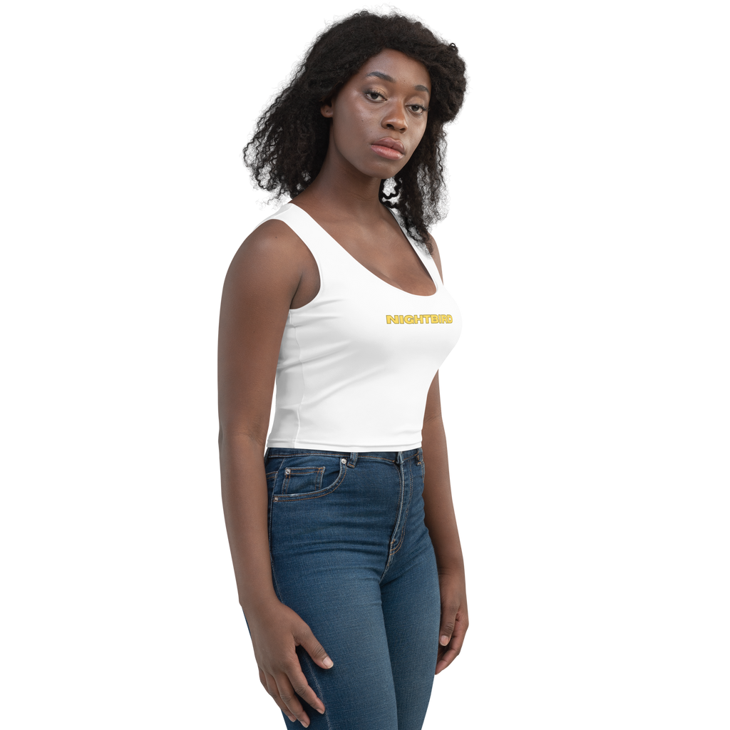 Nightbird Letter Cropped Tank