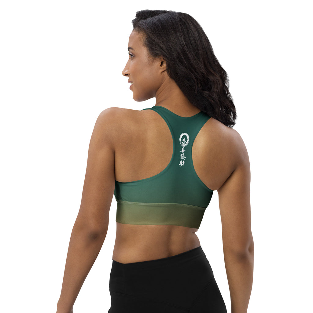 Bra Top in Verdant Ember