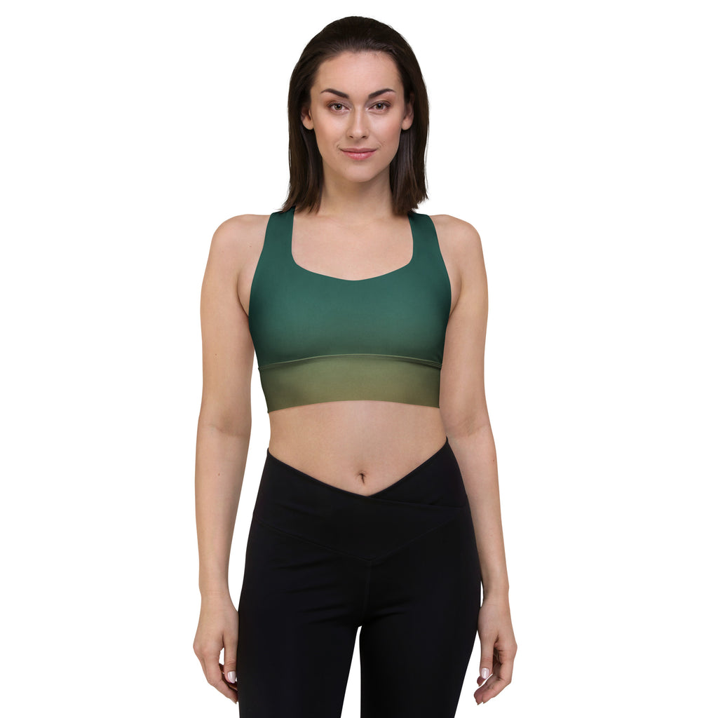 Bra Top in Verdant Ember