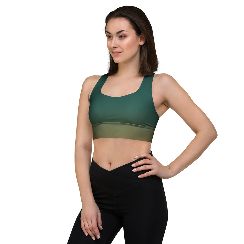Bra Top in Verdant Ember
