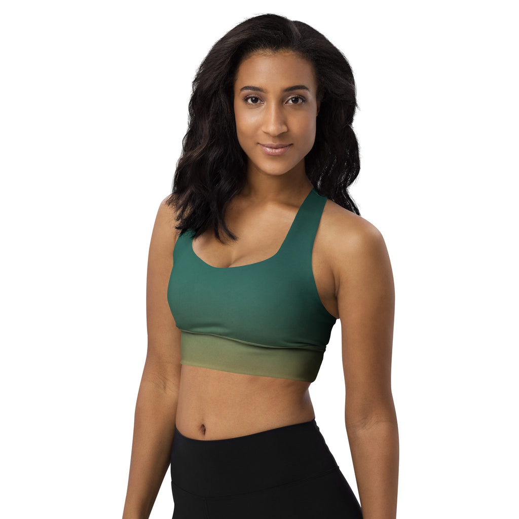 Bra Top in Verdant Ember