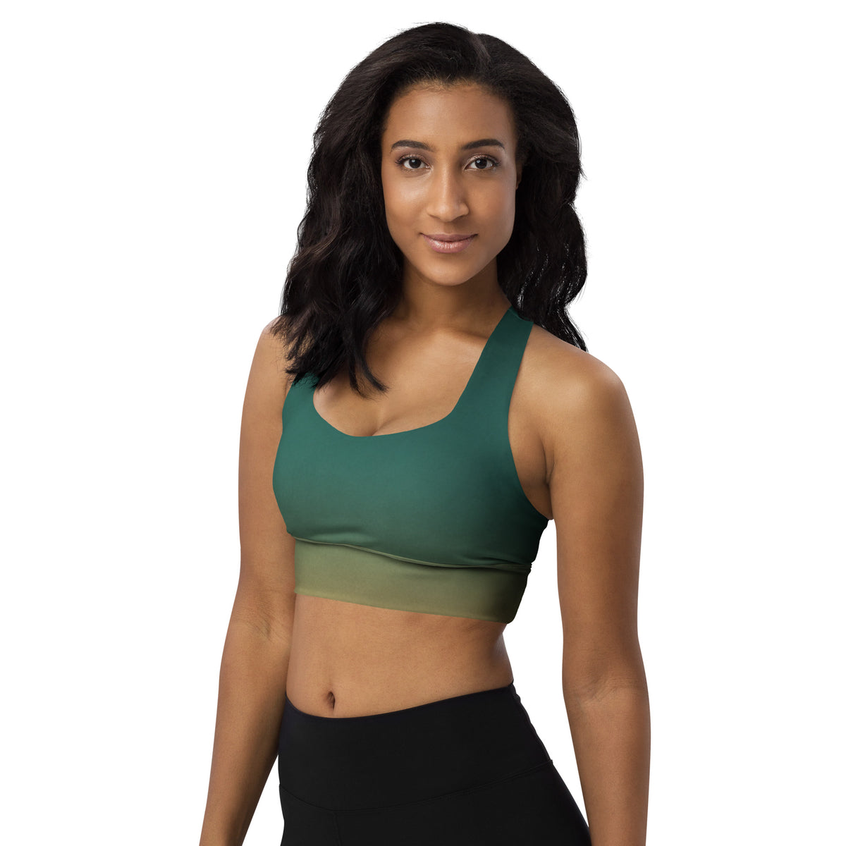 Bra Top in Verdant Ember