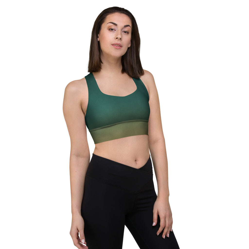 Bra Top in Verdant Ember