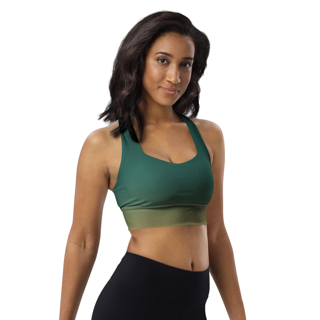 Bra Top in Verdant Ember