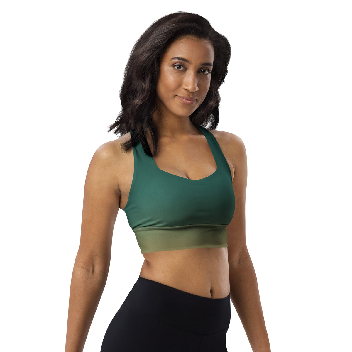 Bra Top in Verdant Ember