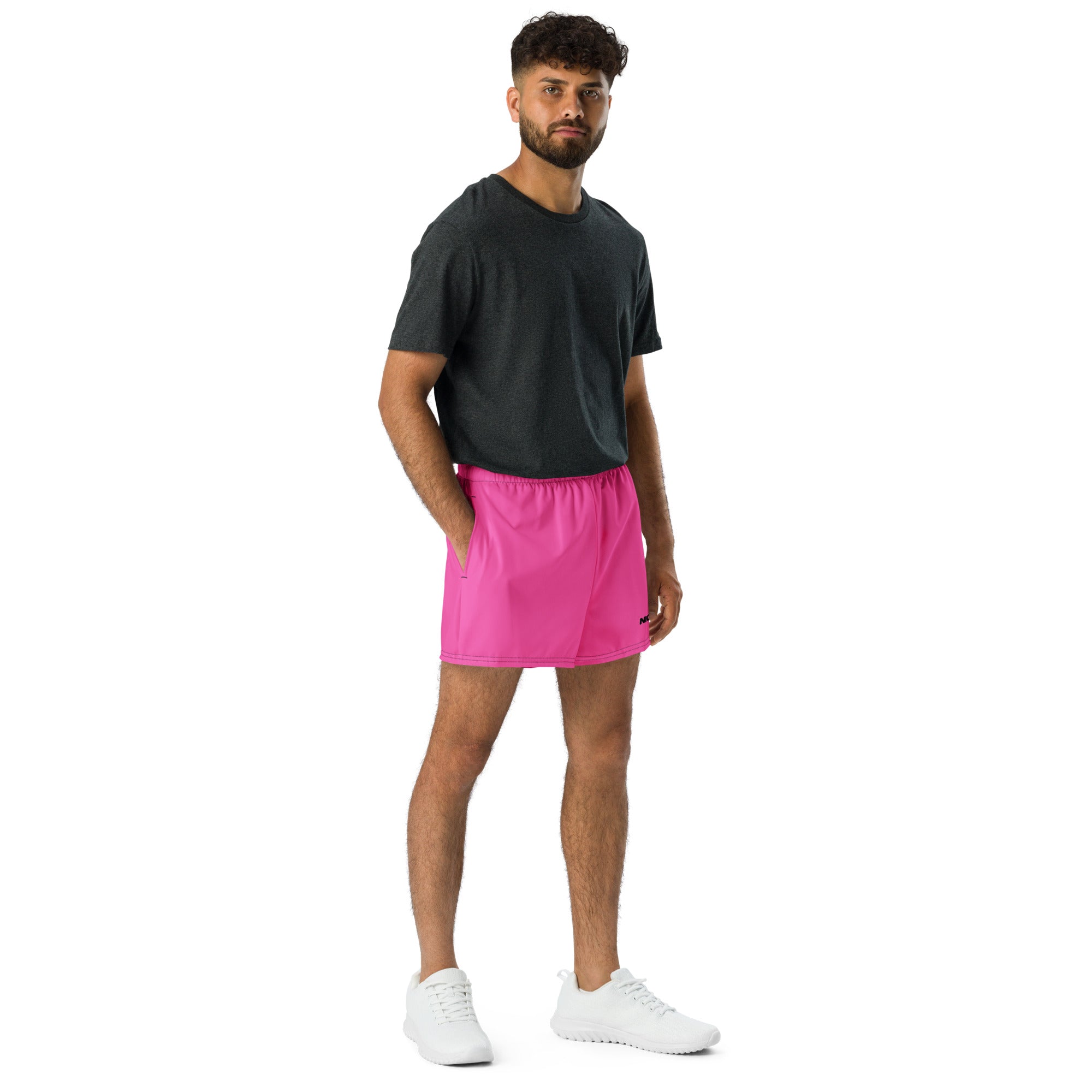 Athletic Shorts in Voltage Pink