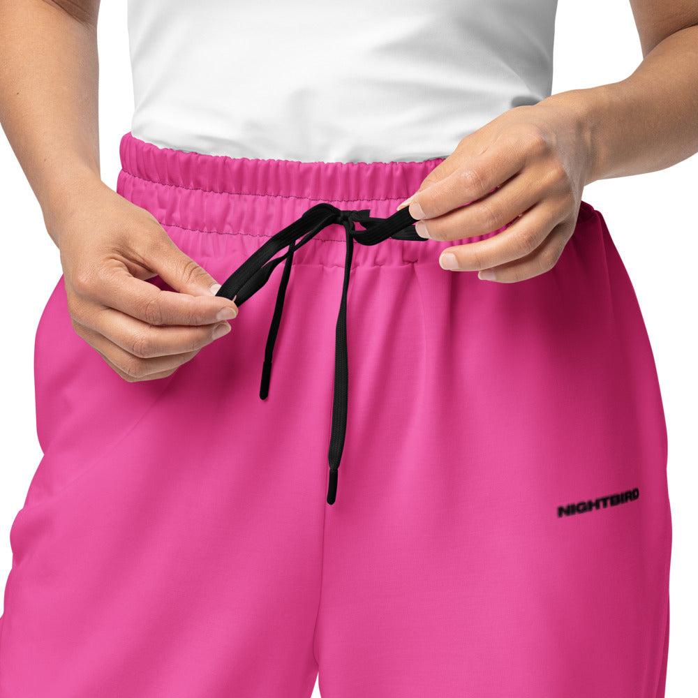 Joggers in Voltage Pink