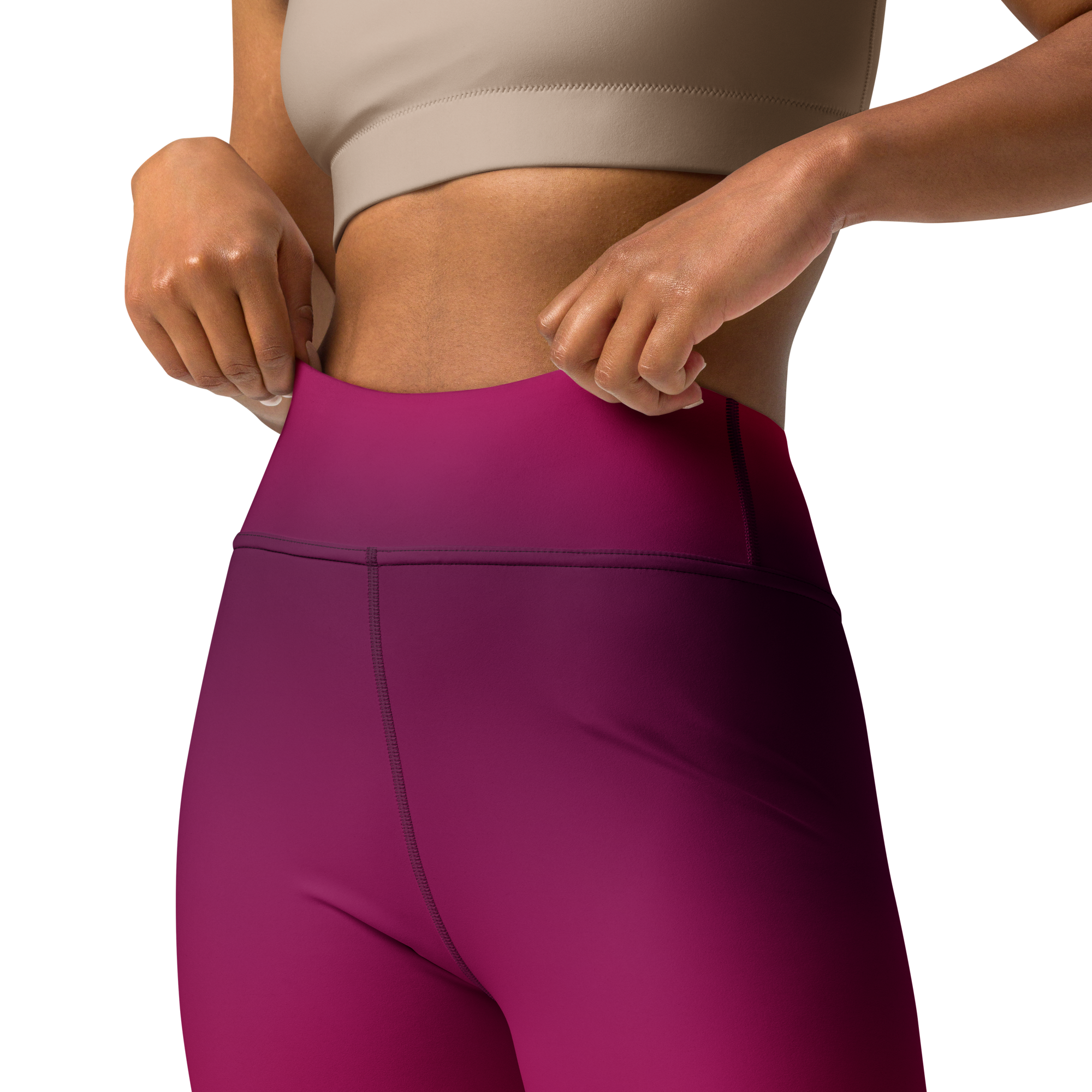 Yoga Leggings in Tokyo Afterglow