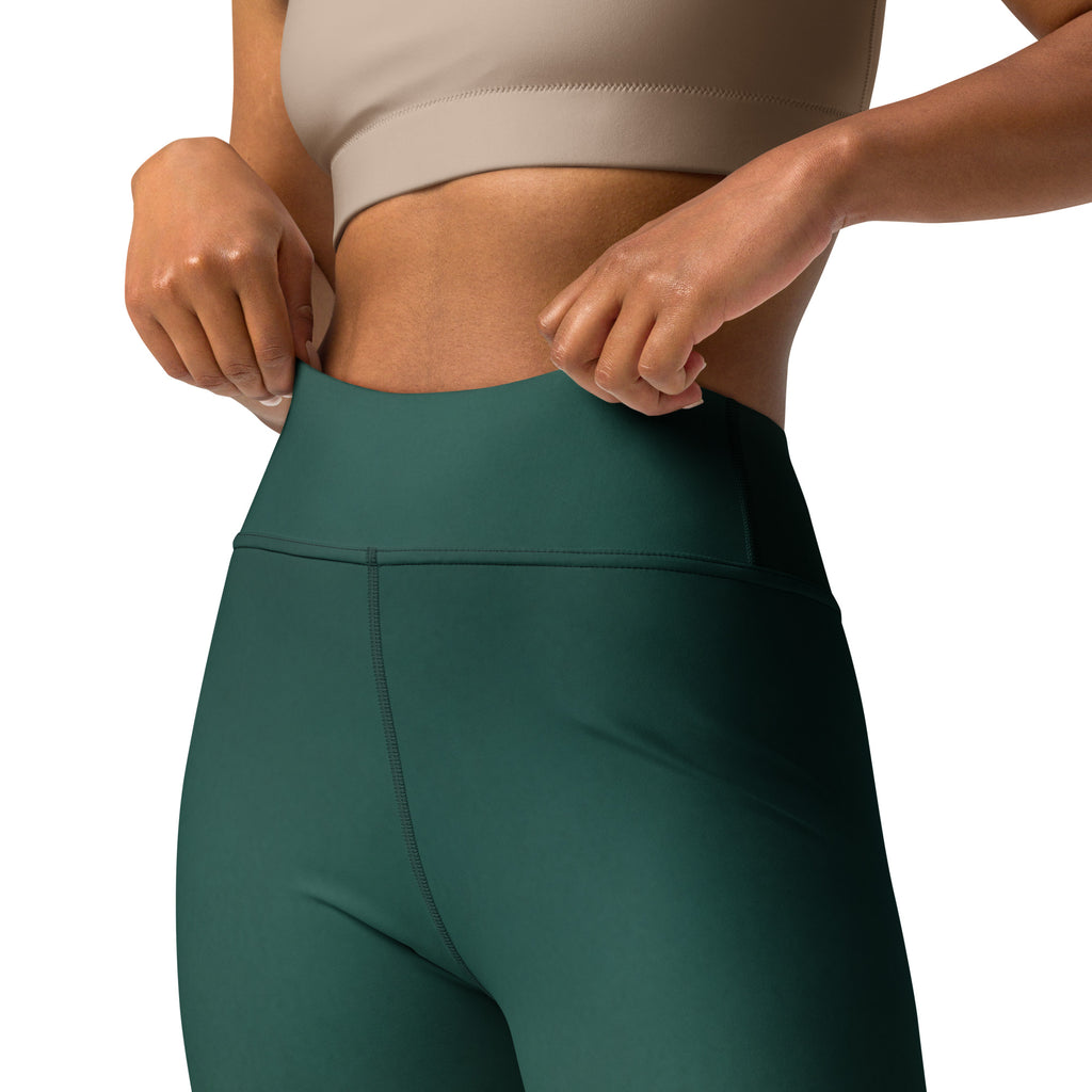 Yoga Leggings in Verdant Ember