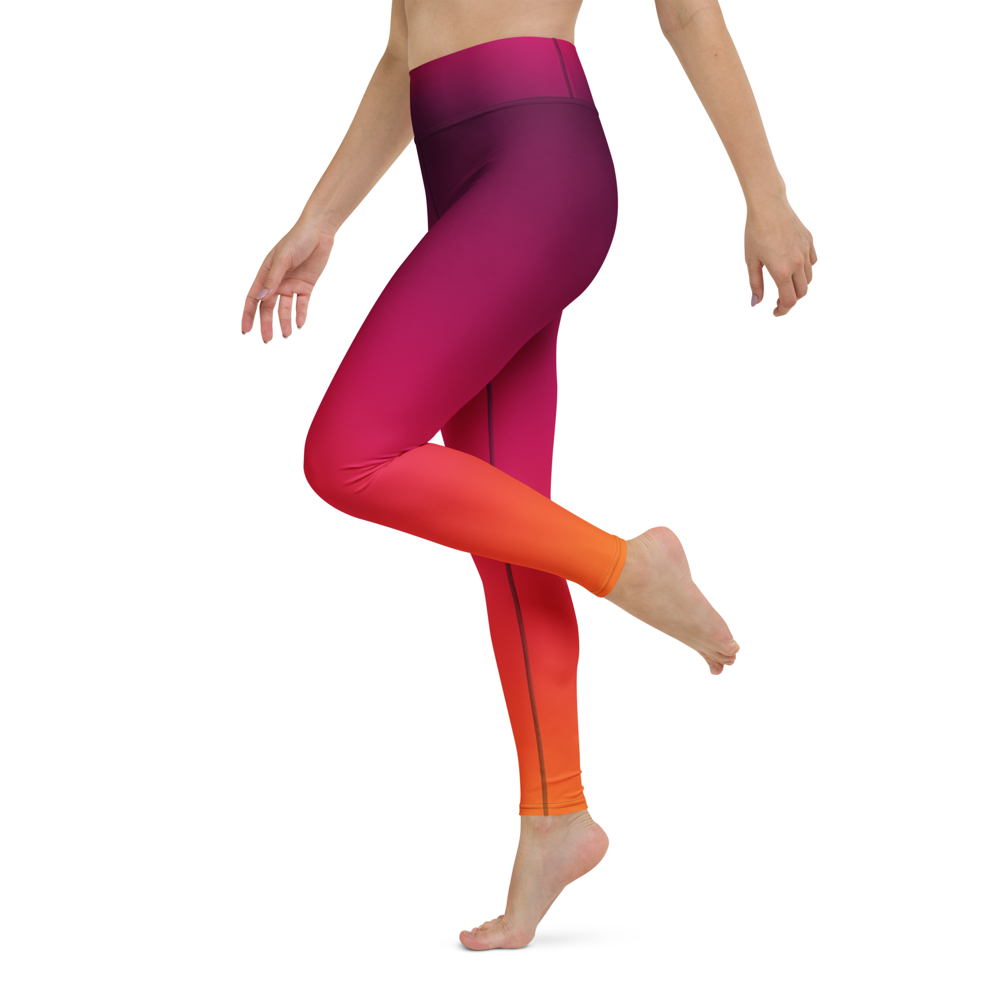 Yoga Leggings in Tokyo Afterglow