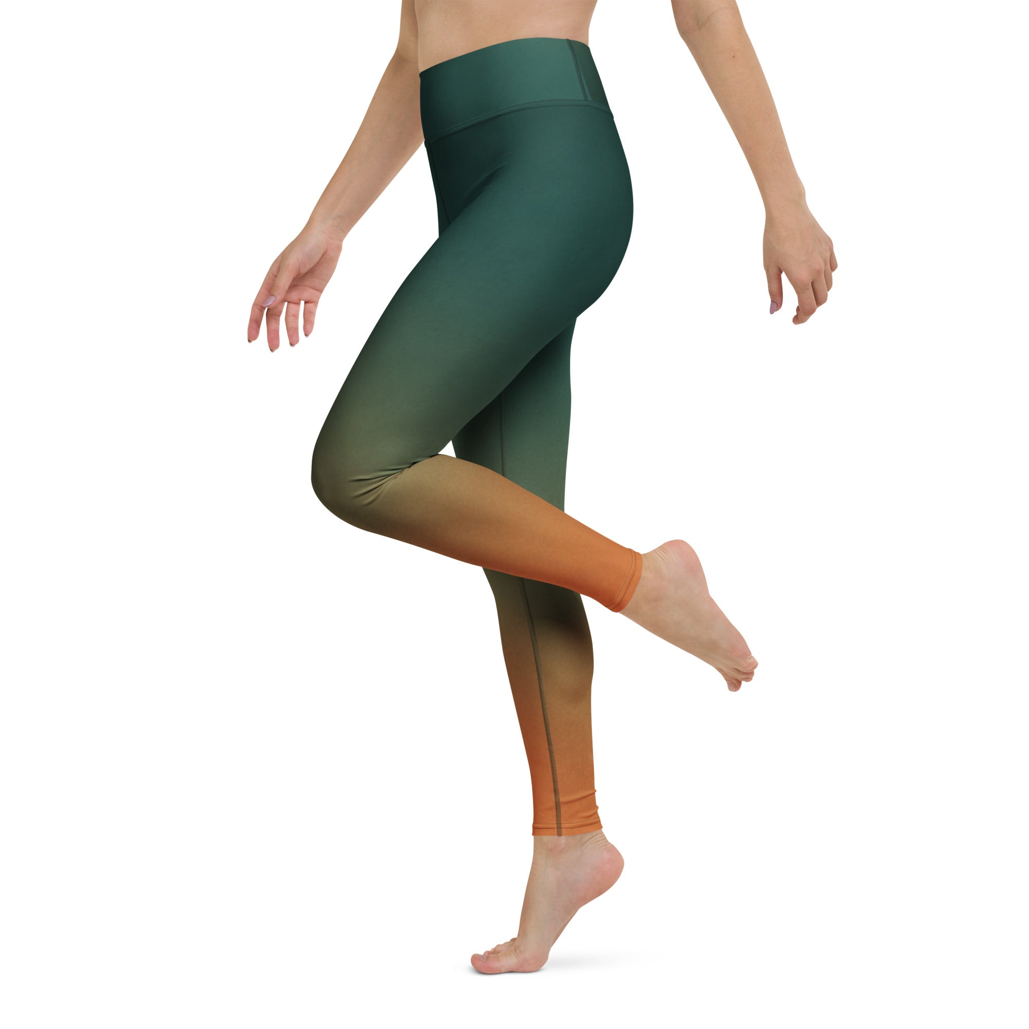 Yoga Leggings in Verdant Ember