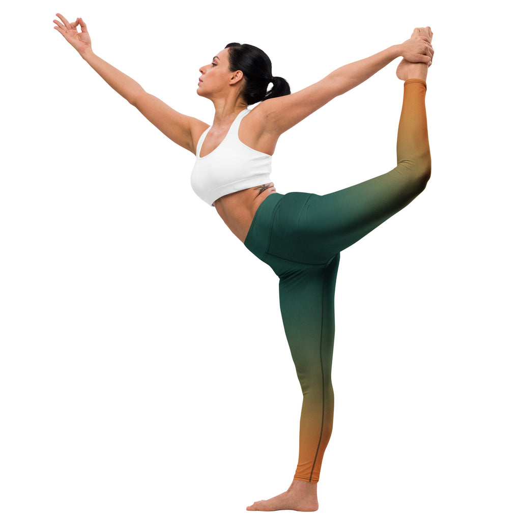 Yoga Leggings in Verdant Ember