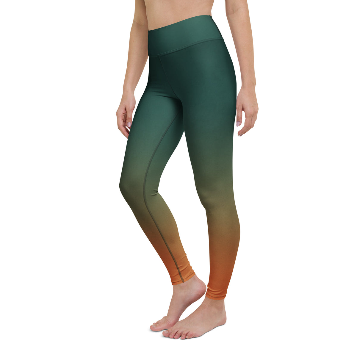 Yoga Leggings in Verdant Ember